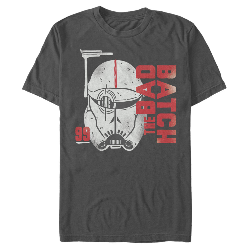 Men's Star Wars: The Bad Batch Crosshair Logo  Adult T-Shirt