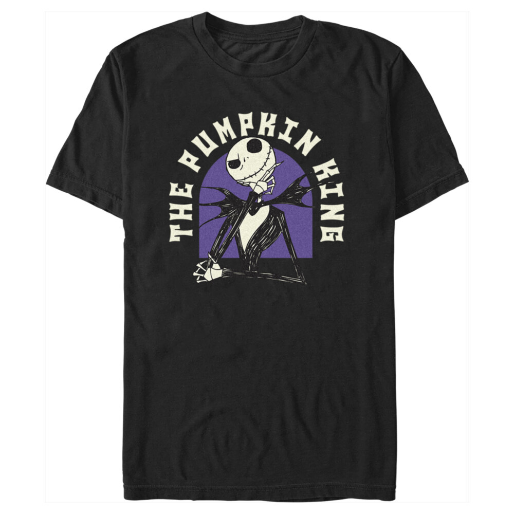 Men's The Nightmare Before Christmas Jack The Pumpkin King  Adult T-Shirt