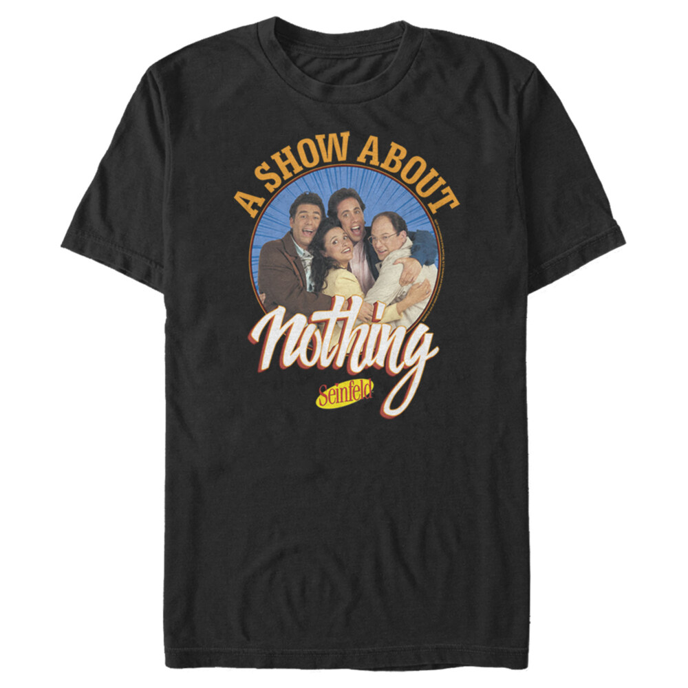 Men's Seinfeld A Show About Nothing Photo  Adult T-Shirt