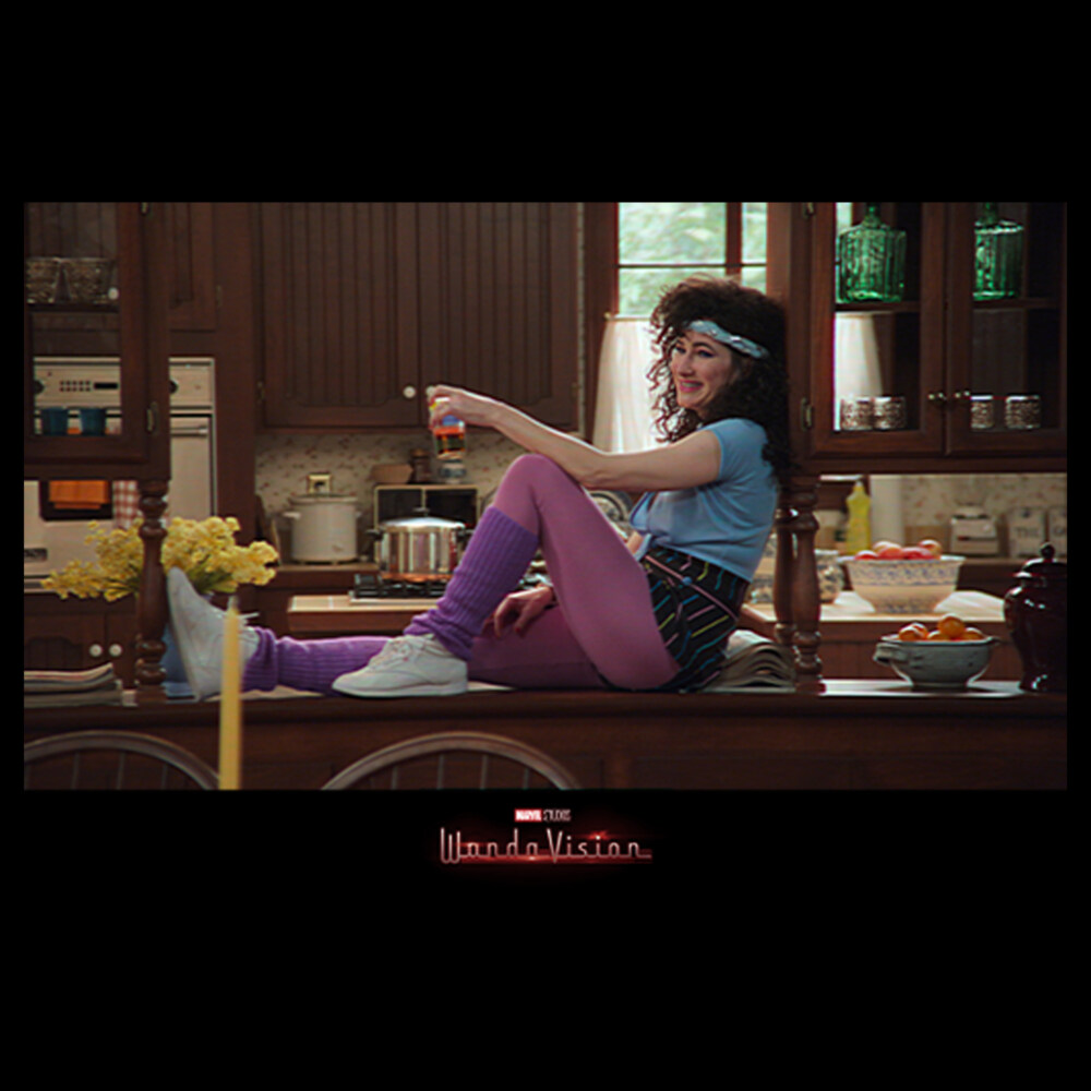 Men's Marvel WandaVision '80s Agatha  Adult T-Shirt