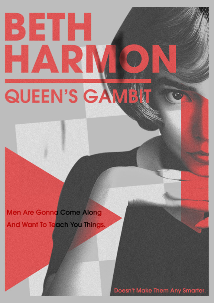 Men's The Queen's Gambit Constructivist  Adult T-Shirt