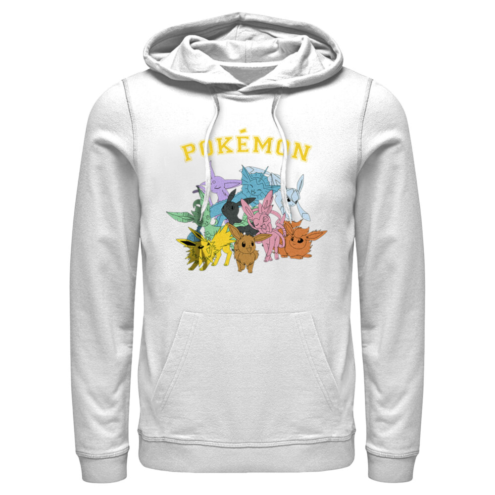 Men's Pokemon Eeveelutions  Adult Pull Over Hoodie