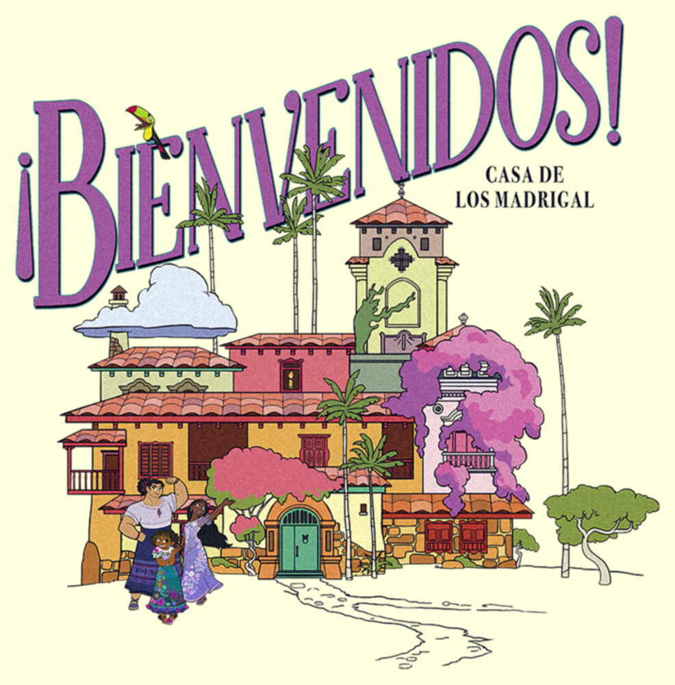 Men's Encanto Mirabel Bienvenidos Case De Los Madrigal  Adult T-Shirt