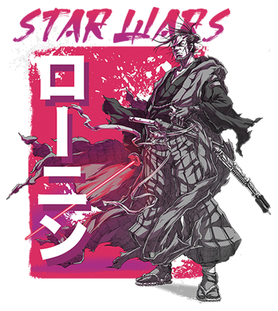 Men's Star Wars: Visions Samurai  Adult T-Shirt