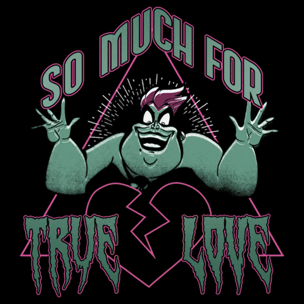 Men's The Little Mermaid Ursula So Much For True Love  Adult T-Shirt