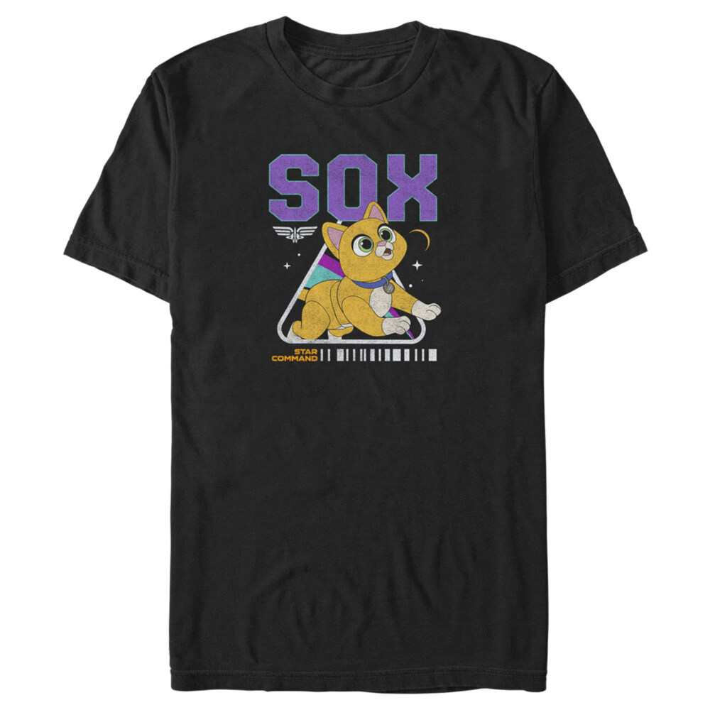 Men's Lightyear Playful Sox  Adult T-Shirt
