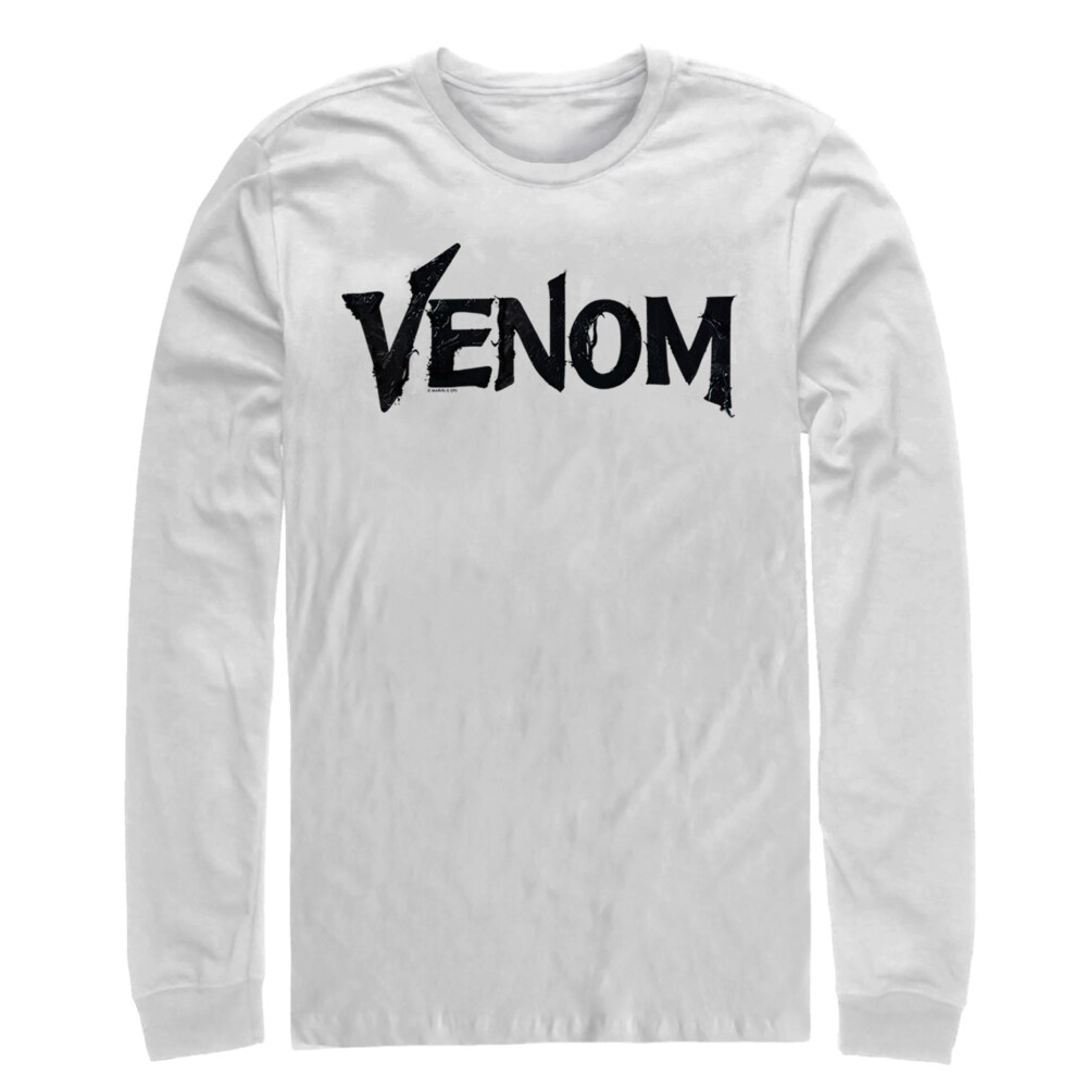 Men's Marvel Venom Film Contagious Logo  Adult Long Sleeve Shirt