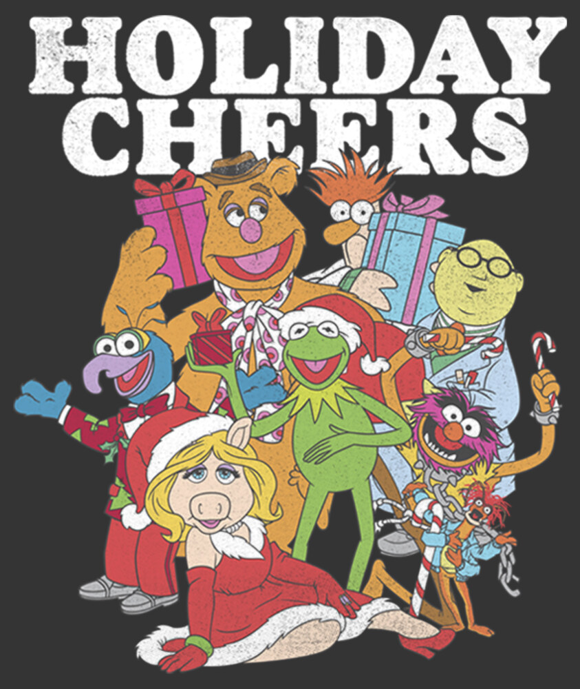 Men's The Muppets Holiday Cheers  Adult Sweatshirt