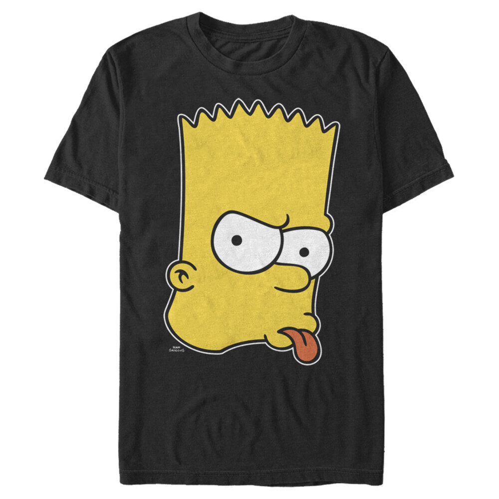 Men's The Simpsons Brat Bart  Adult T-Shirt