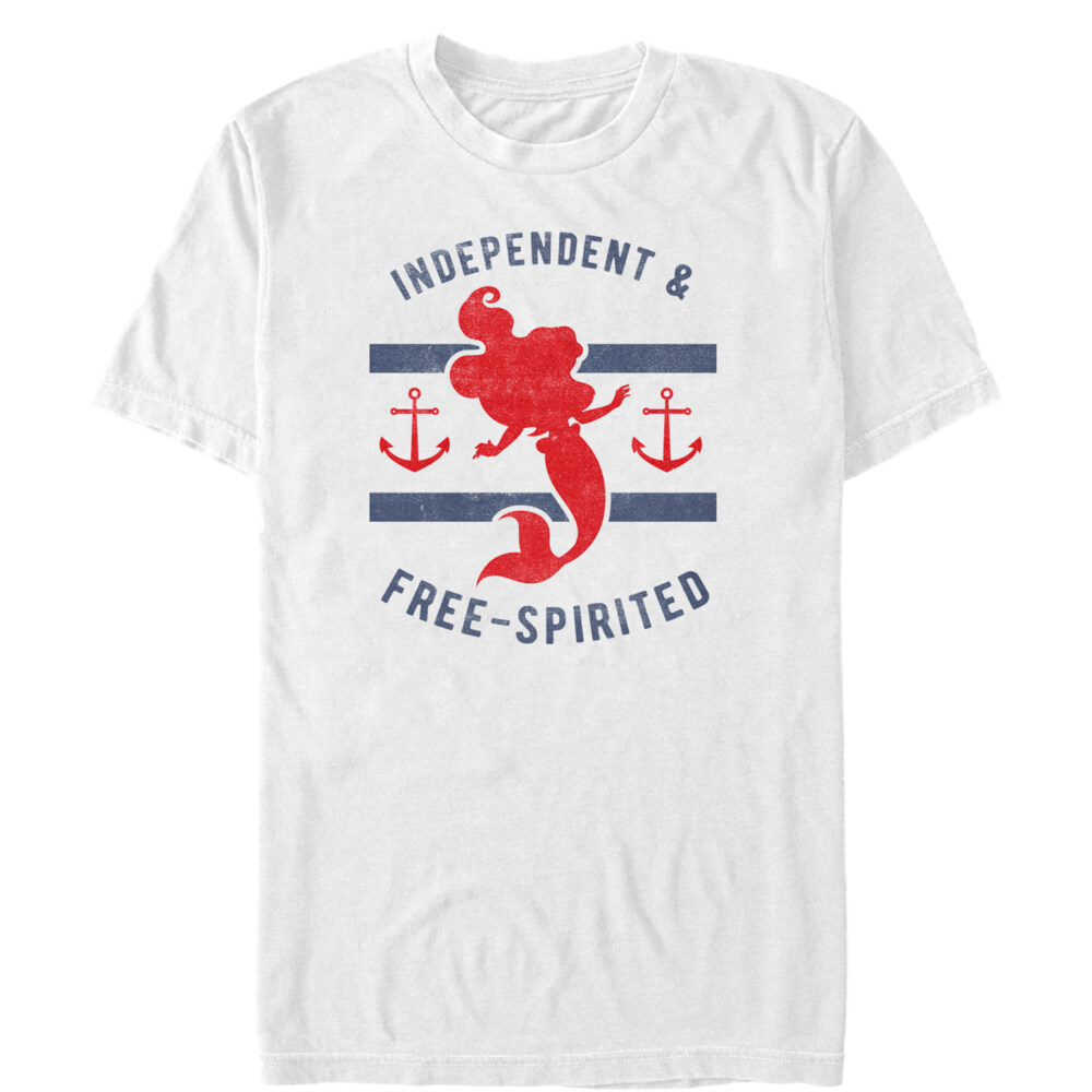 Men's The Little Mermaid Nautical Spirit  Adult T-Shirt