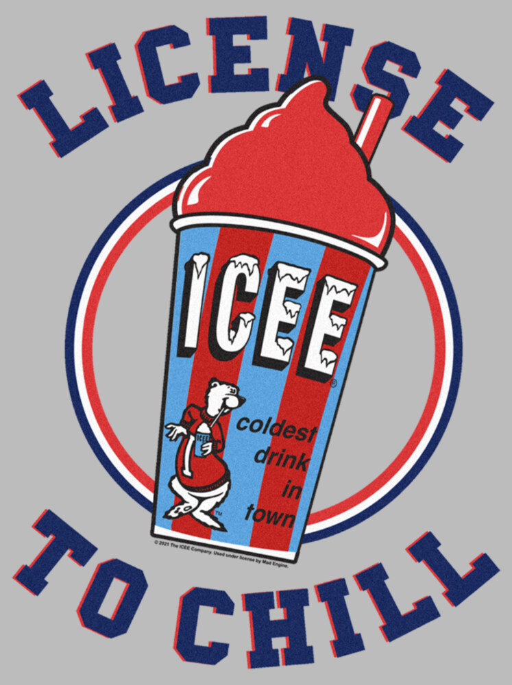 Men's ICEE License to Chill  Adult T-Shirt