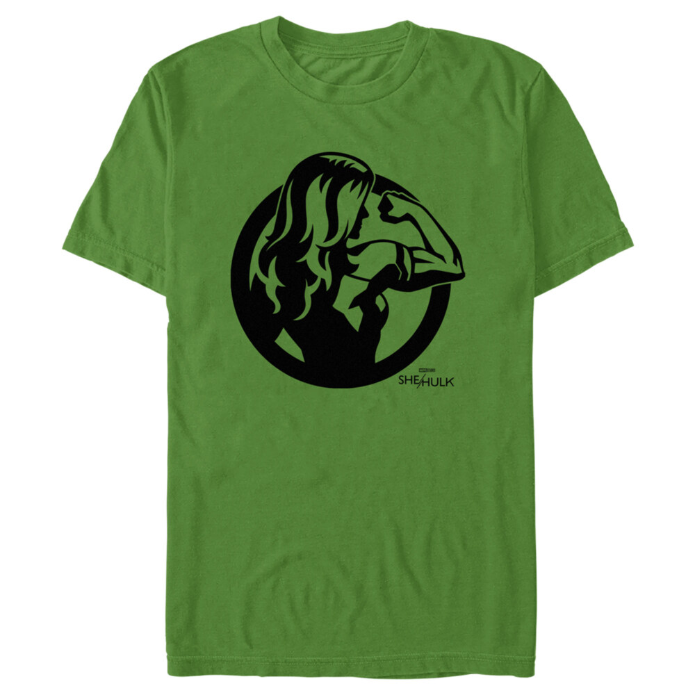 Men's She-Hulk: Attorney at Law Flex Icon Outline  Adult T-Shirt
