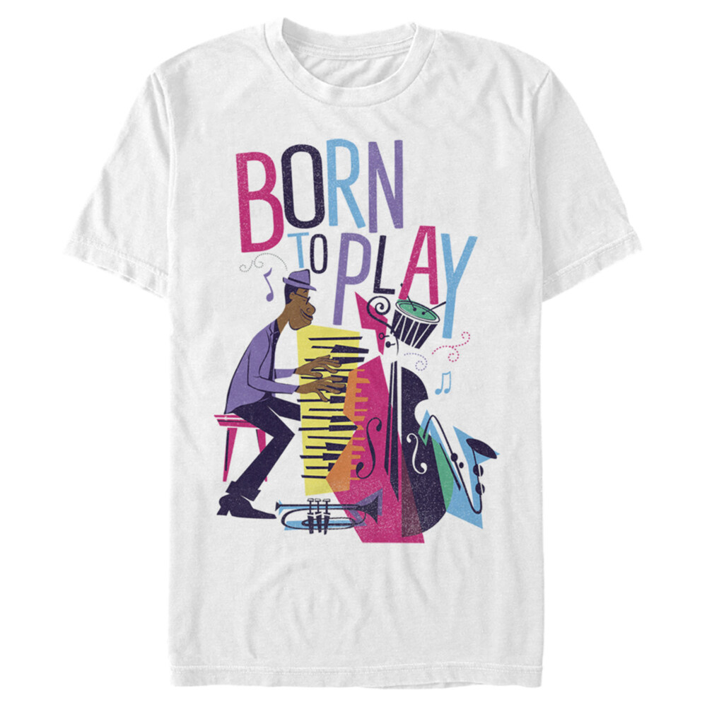 Men's Soul Born to Play  Adult T-Shirt