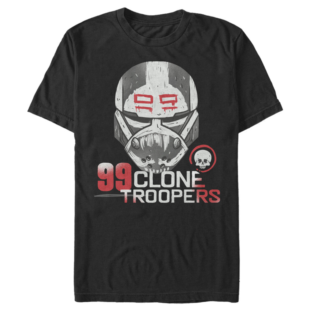 Men's Star Wars: The Bad Batch 99 Clone Troopers  Adult T-Shirt