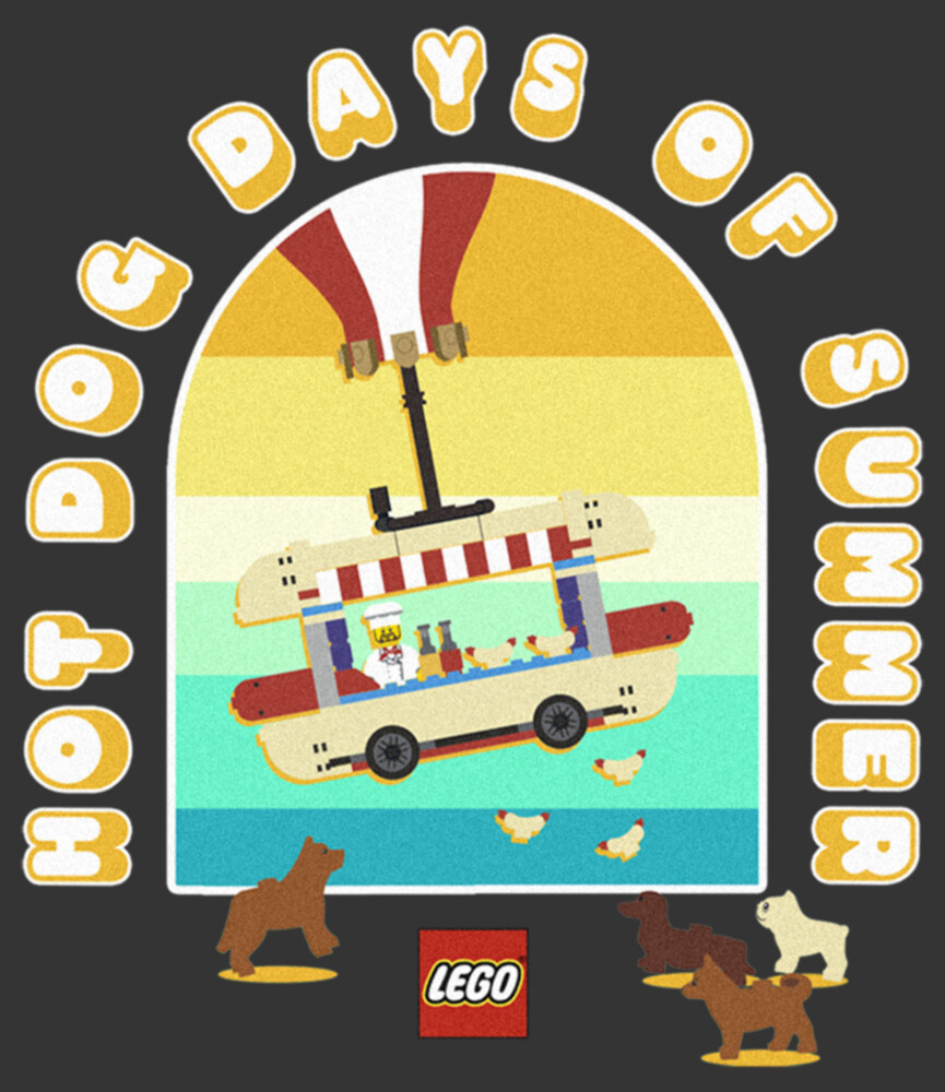 Men's LEGO Hot Dog Days of Summer  Adult T-Shirt