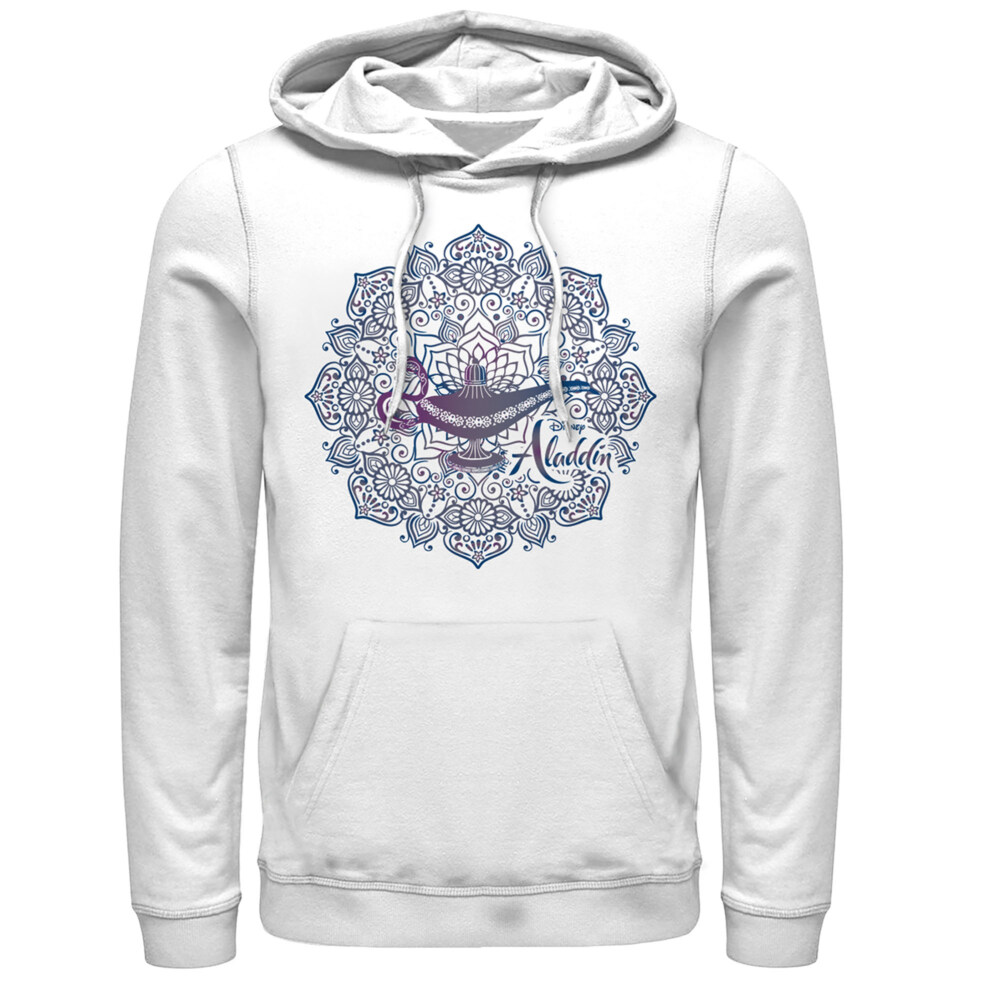 Men's Aladdin Magical Lamp Mandala Symbol  Adult Pull Over Hoodie
