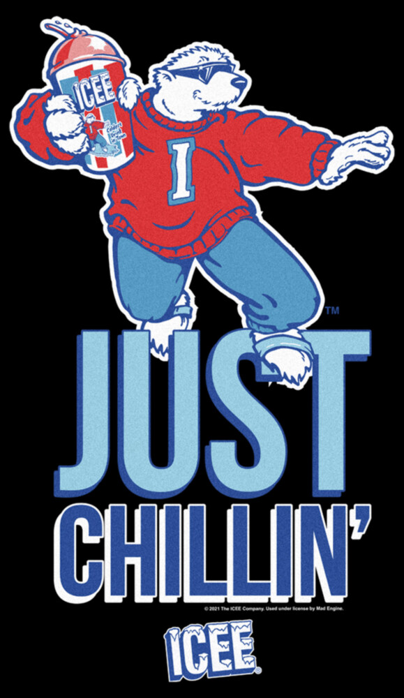 Men's ICEE Bear Just Chillin'  Adult T-Shirt
