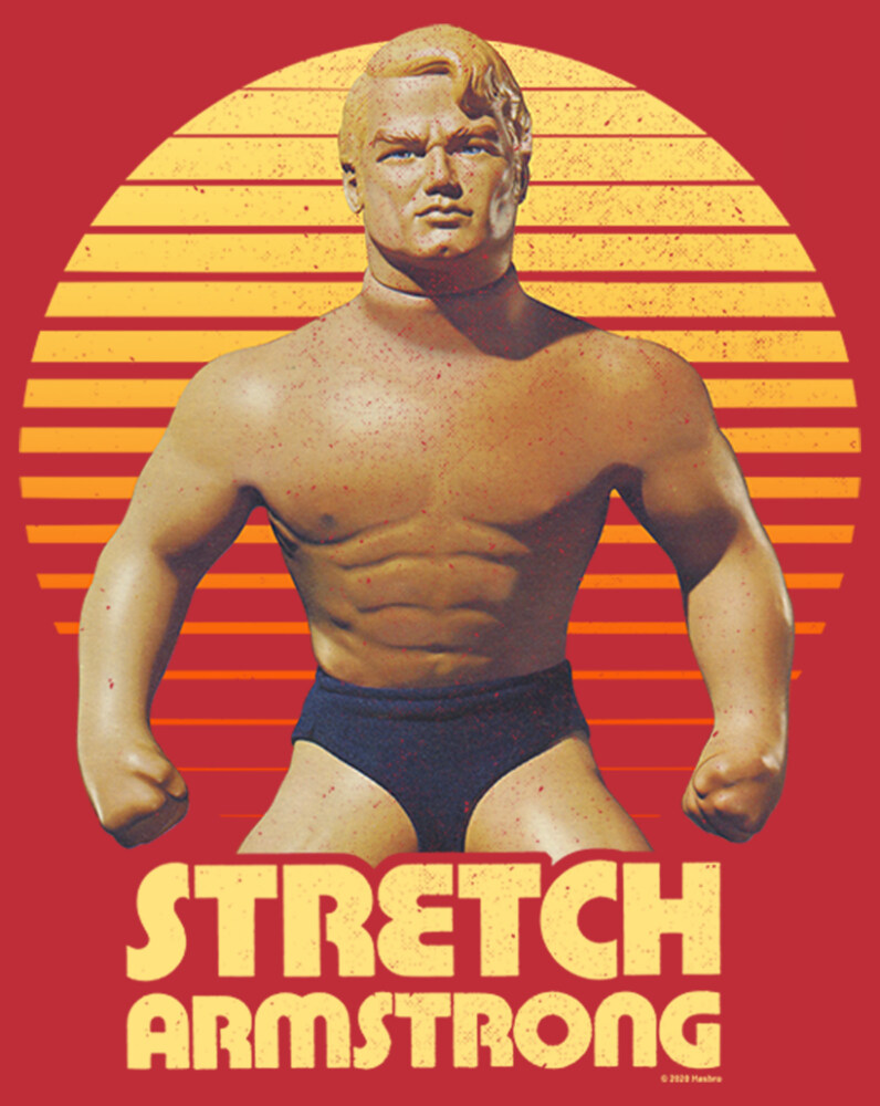Men's Stretch Armstrong Retro Sunset  Adult T-Shirt