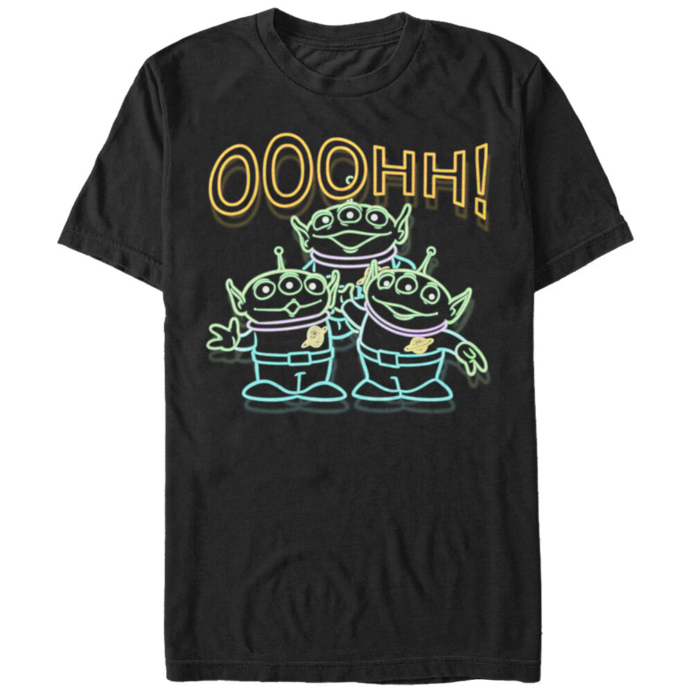 Men's Toy Story Squeeze Toy Aliens  Adult T-Shirt