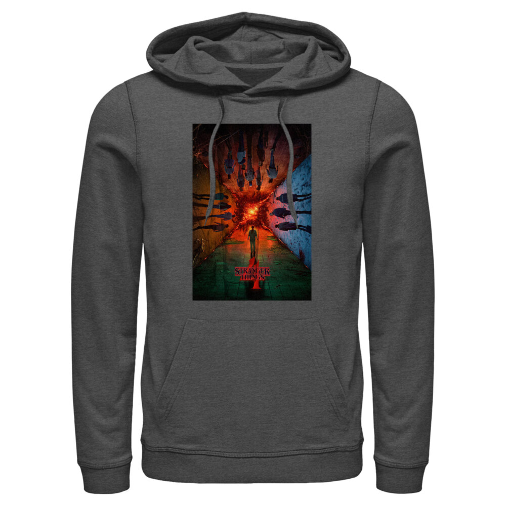 Men's Stranger Things The Rift Has Many Dimensions Poster  Adult Pull Over Hoodie