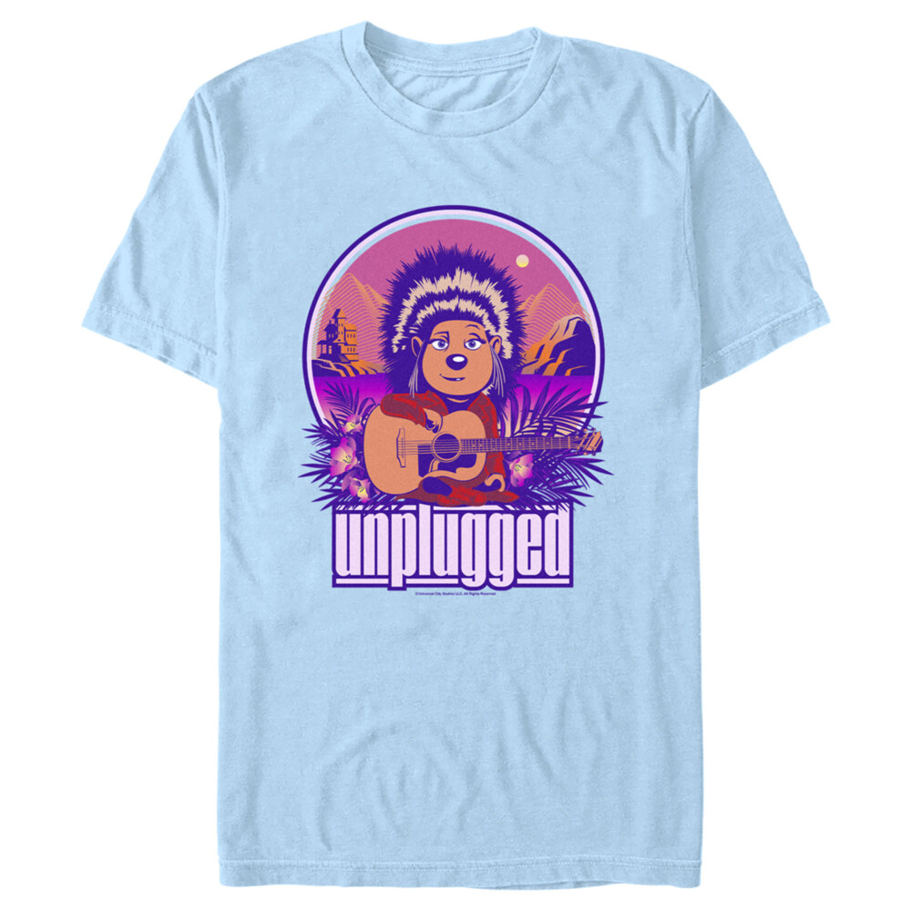 Men's Sing 2 Ash Unplugged  Adult T-Shirt