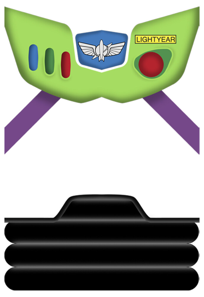 Men's Toy Story Buzz Lightyear Costume Tee  Adult Baseball Tee