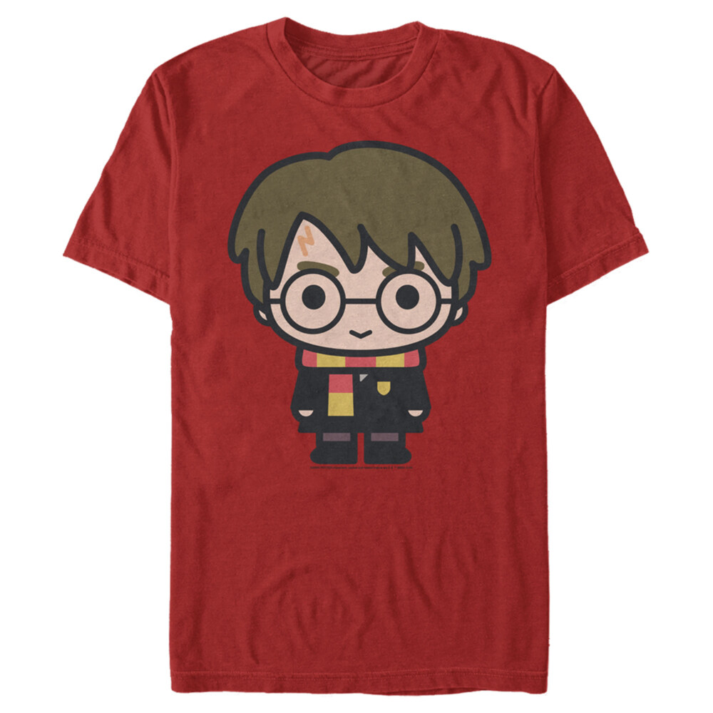 Men's Harry Potter Harry Kawaii Cutie  Adult T-Shirt