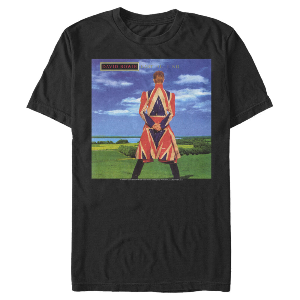 Men's David Bowie Earthling  Adult T-Shirt