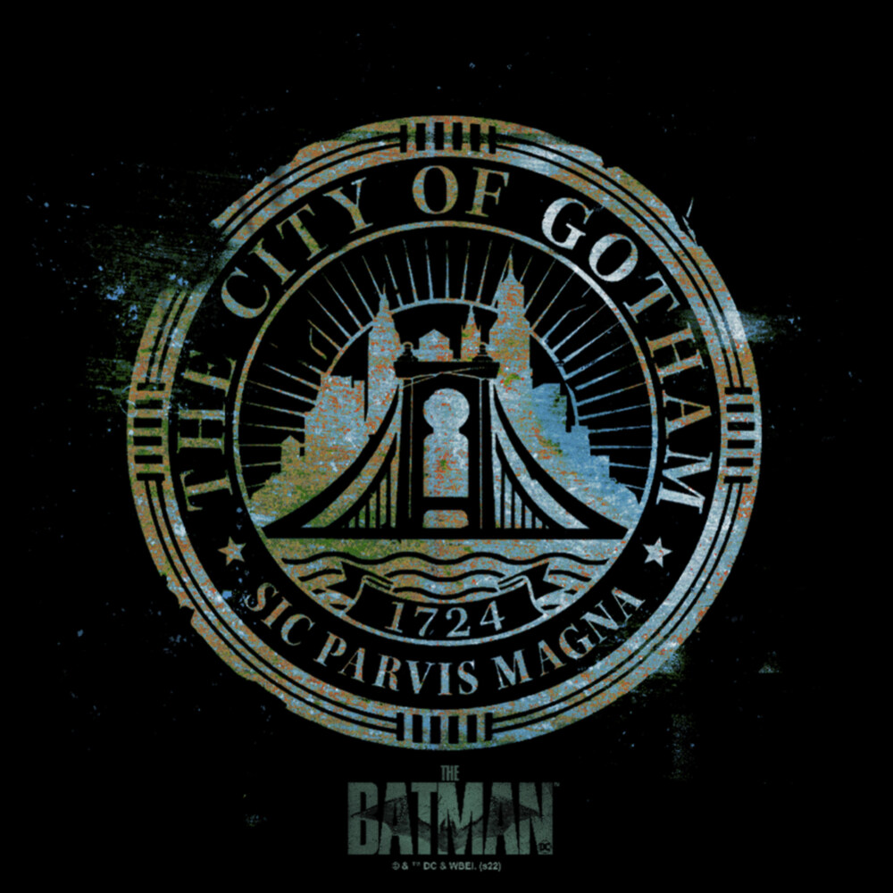 Men's The Batman City of Gotham  Adult T-Shirt