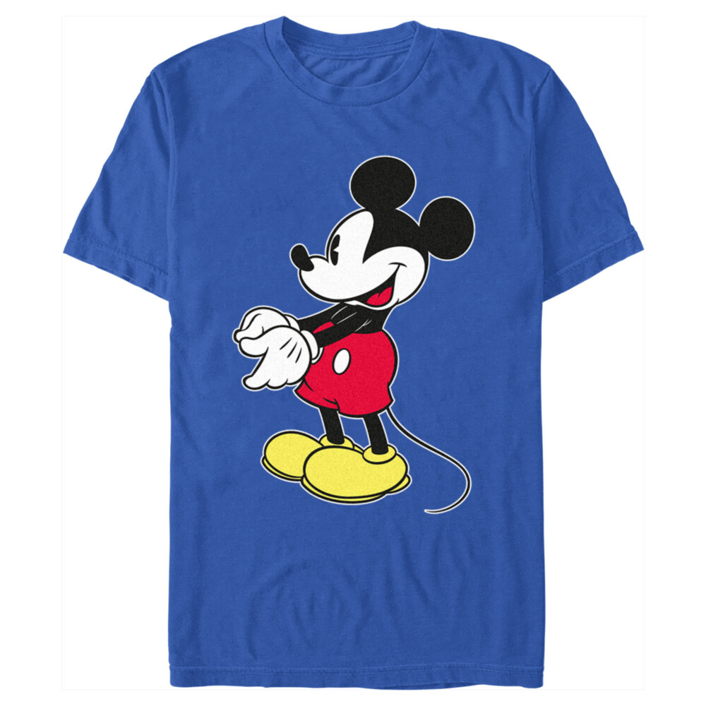 Men's Mickey & Friends Side Profile Mickey  Adult T-Shirt