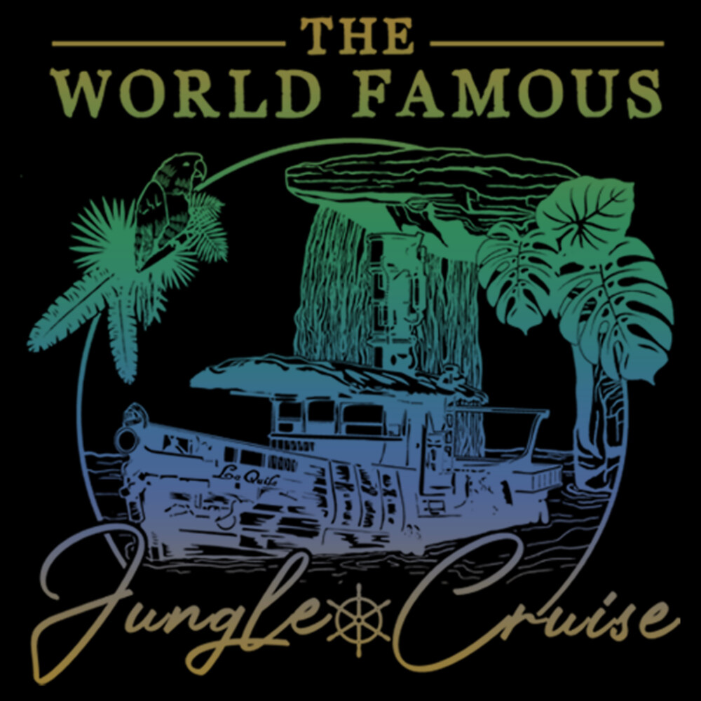 Men's Jungle Cruise The World Famous La Quila Ombre  Adult Tank Top