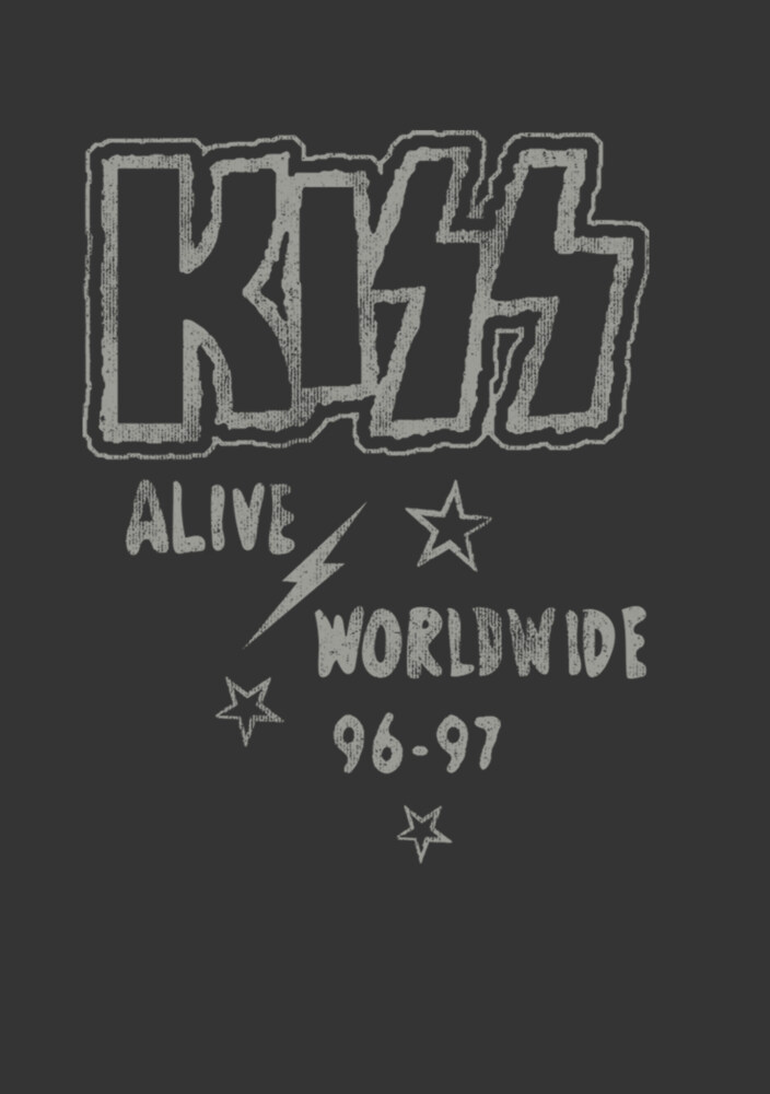 Men's KISS Alive Worldwide  Adult T-Shirt