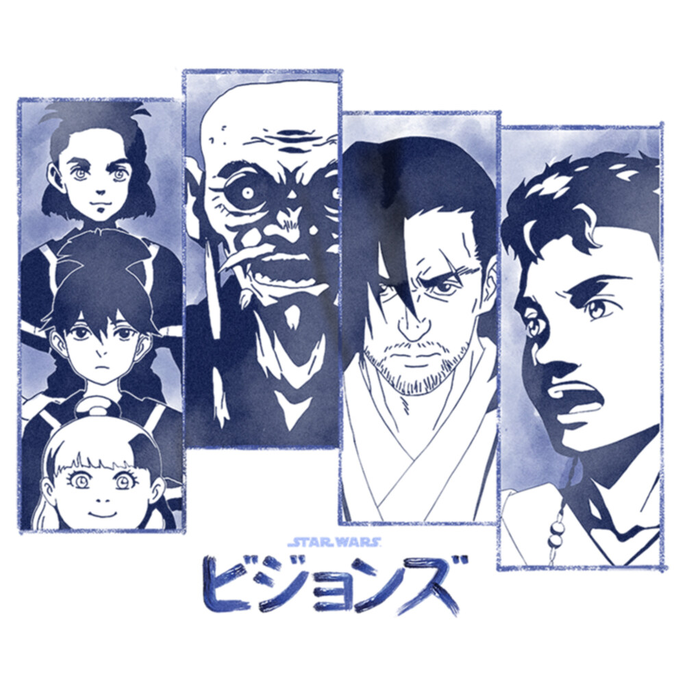 Men's Star Wars: Visions The Elder Panels  Adult T-Shirt