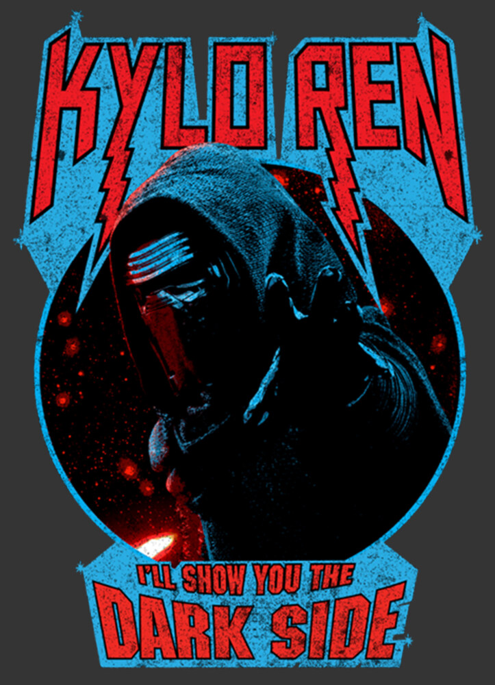 Men's Star Wars The Force Awakens Kylo Ren Show Dark Side  Adult Sweatshirt