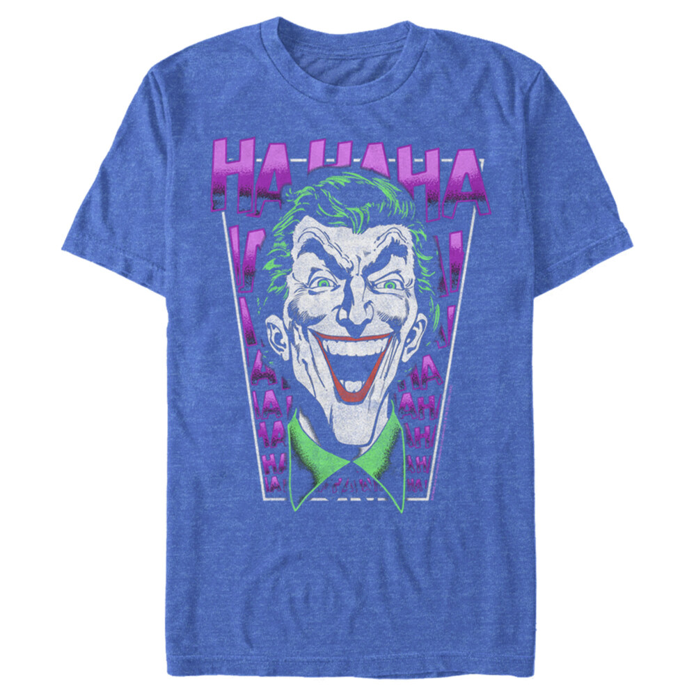 Men's Batman Joker Ha Ha Frame  Adult T-Shirt