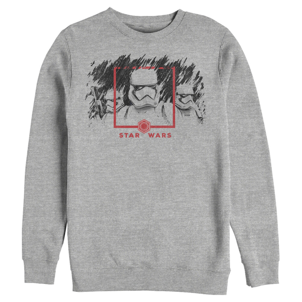 Men's Star Wars: The Rise of Skywalker Stormtrooper Smudge  Adult Sweatshirt