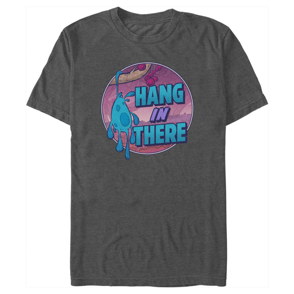 Men's Strange World Splat Hang in There  Adult T-Shirt