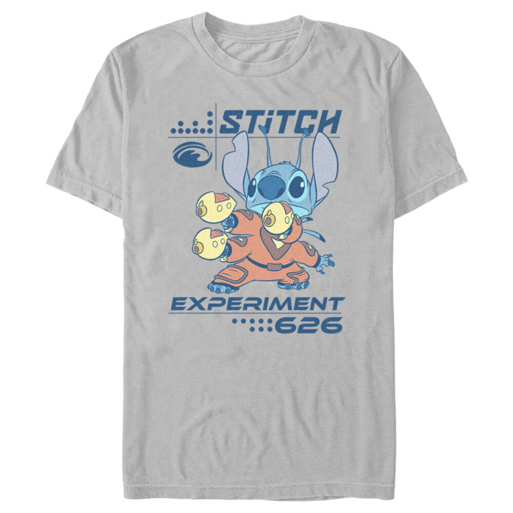 Men's Lilo & Stitch Armed and Ready  Adult T-Shirt