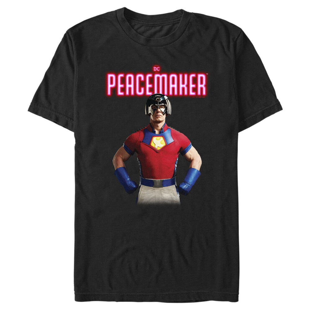 Men's Peacemaker Hero Portrait  Adult T-Shirt
