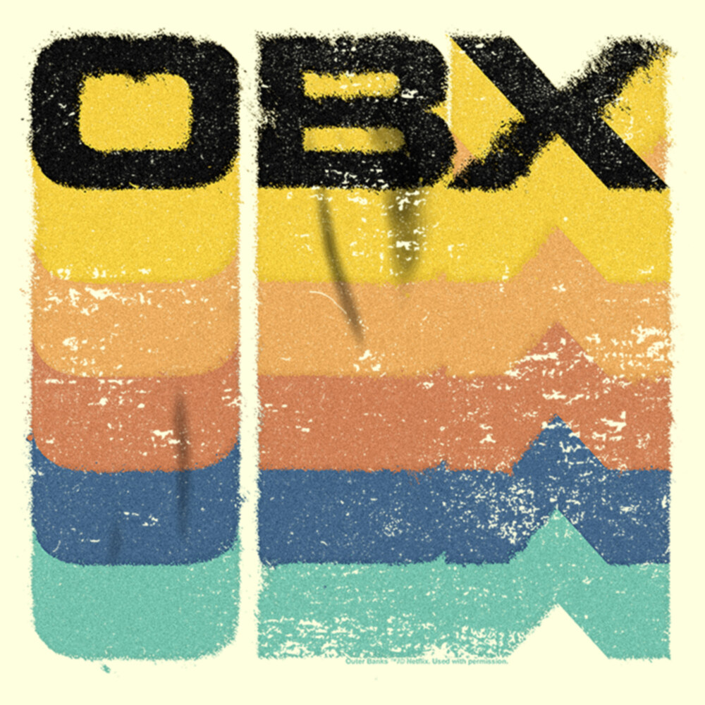 Men's Outer Banks Retro Logo  Adult T-Shirt