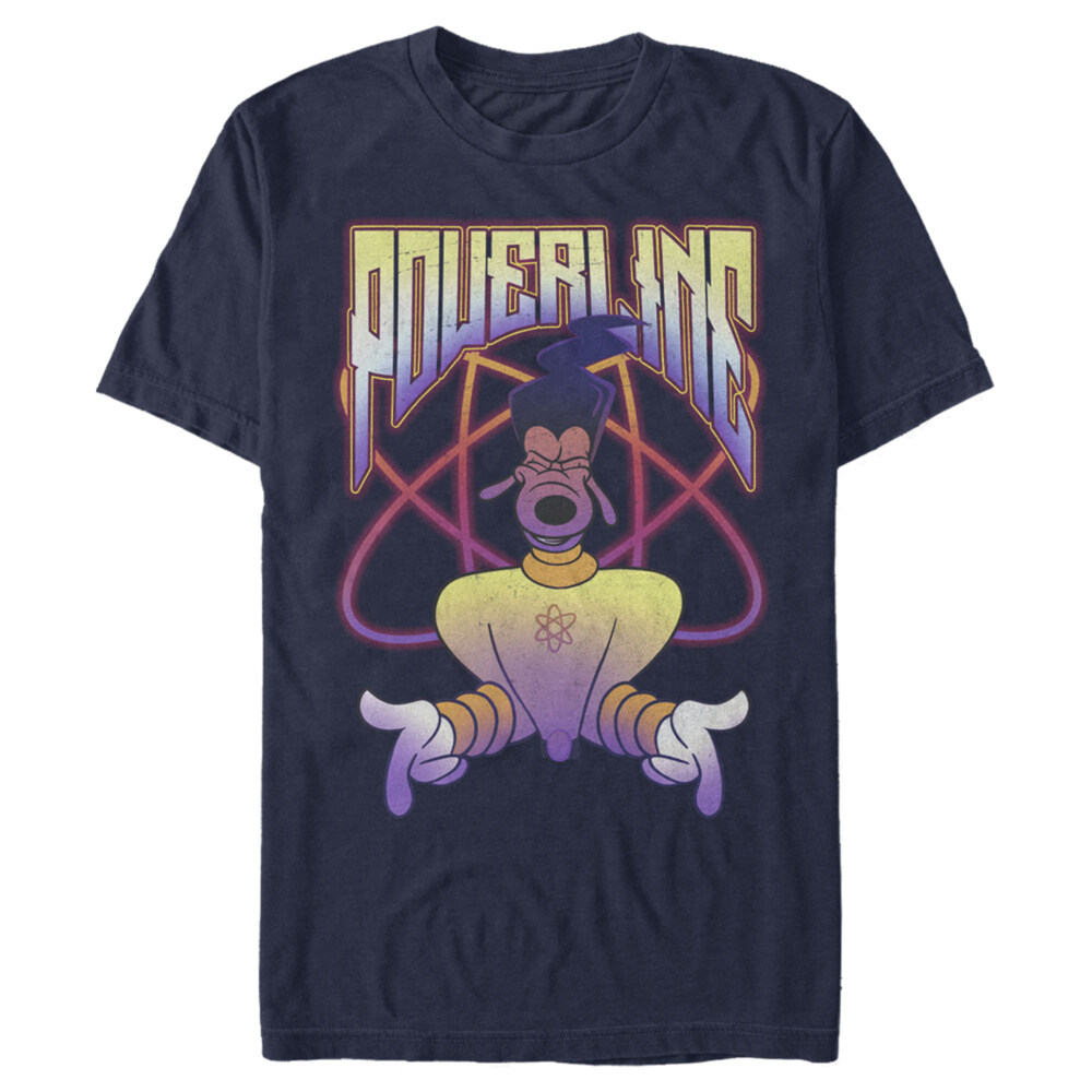 Men's A Goofy Movie Powerline Retro  Adult T-Shirt