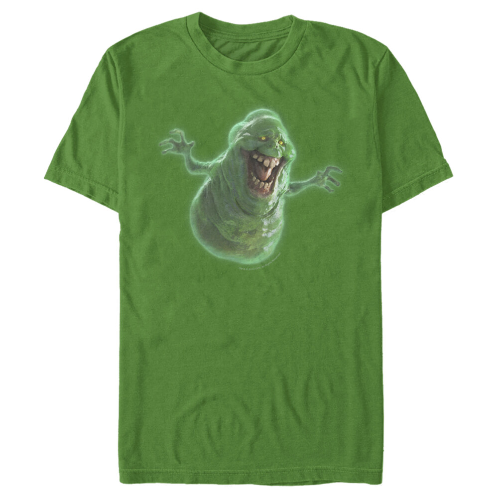 Men's Ghostbusters Realistic Slimer  Adult T-Shirt