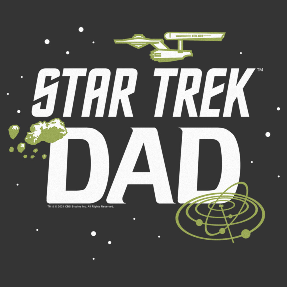 Men's Star Trek: The Original Series Dad  Adult T-Shirt