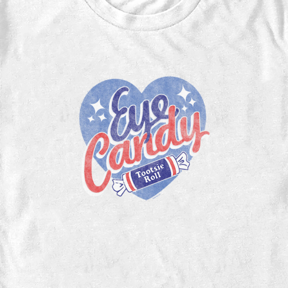 Men's Tootsie Roll Vintage Eye Candy  Adult T-Shirt
