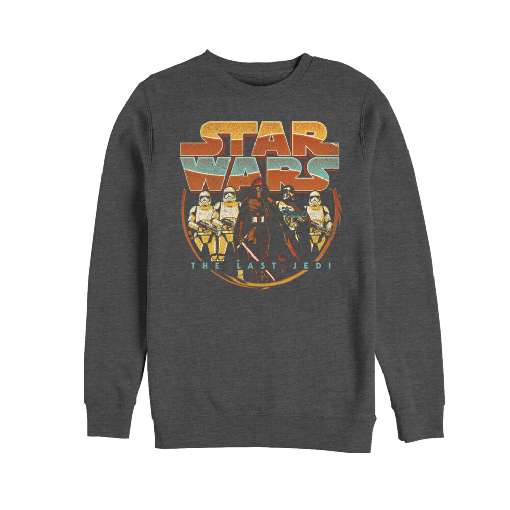 Men's Star Wars The Last Jedi First Order Retro  Adult Sweatshirt
