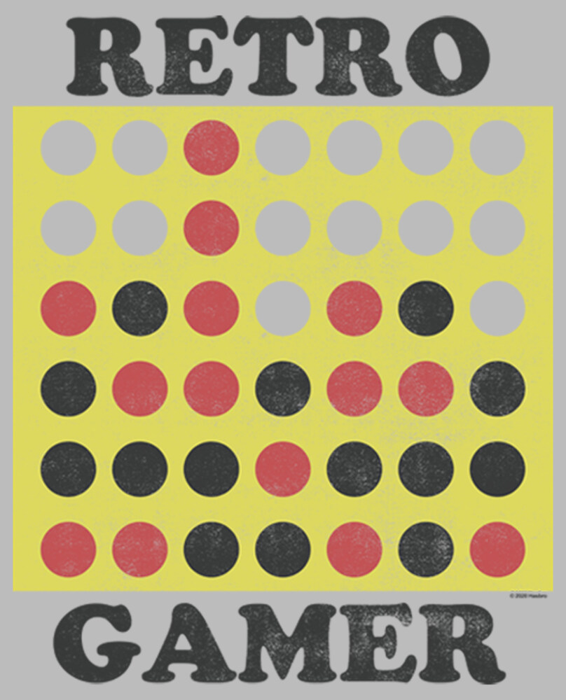 Men's Connect Four Retro Gamer  Adult T-Shirt