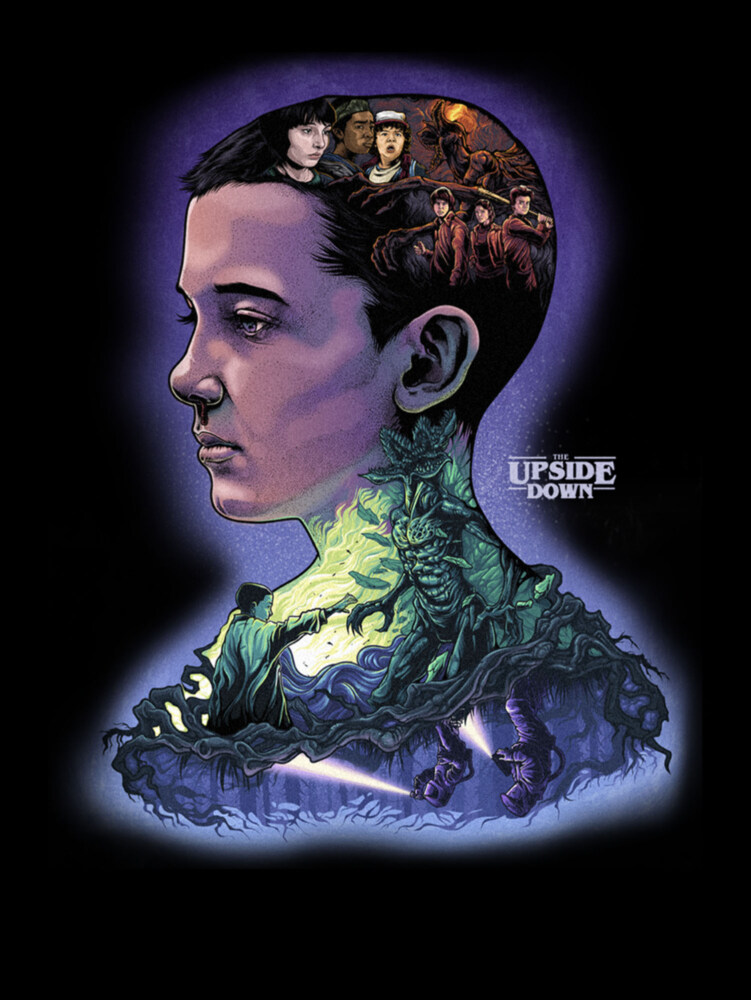 Men's Stranger Things Eleven Mind and Soul  Adult T-Shirt