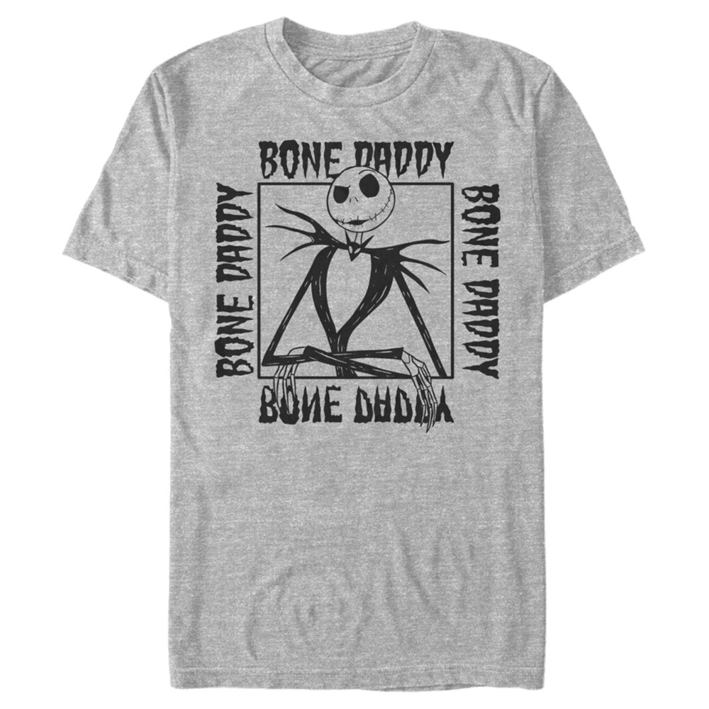 Men's The Nightmare Before Christmas Jack Skellington Bone Daddy  Adult T-Shirt