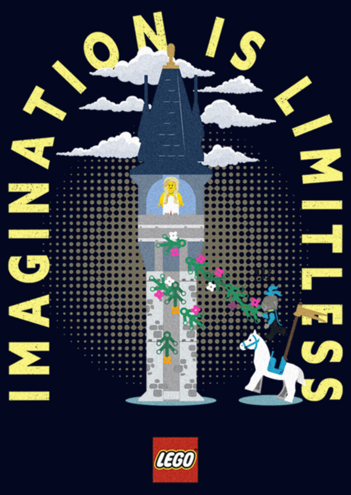 Men's LEGO Imagination is Limitless  Adult T-Shirt