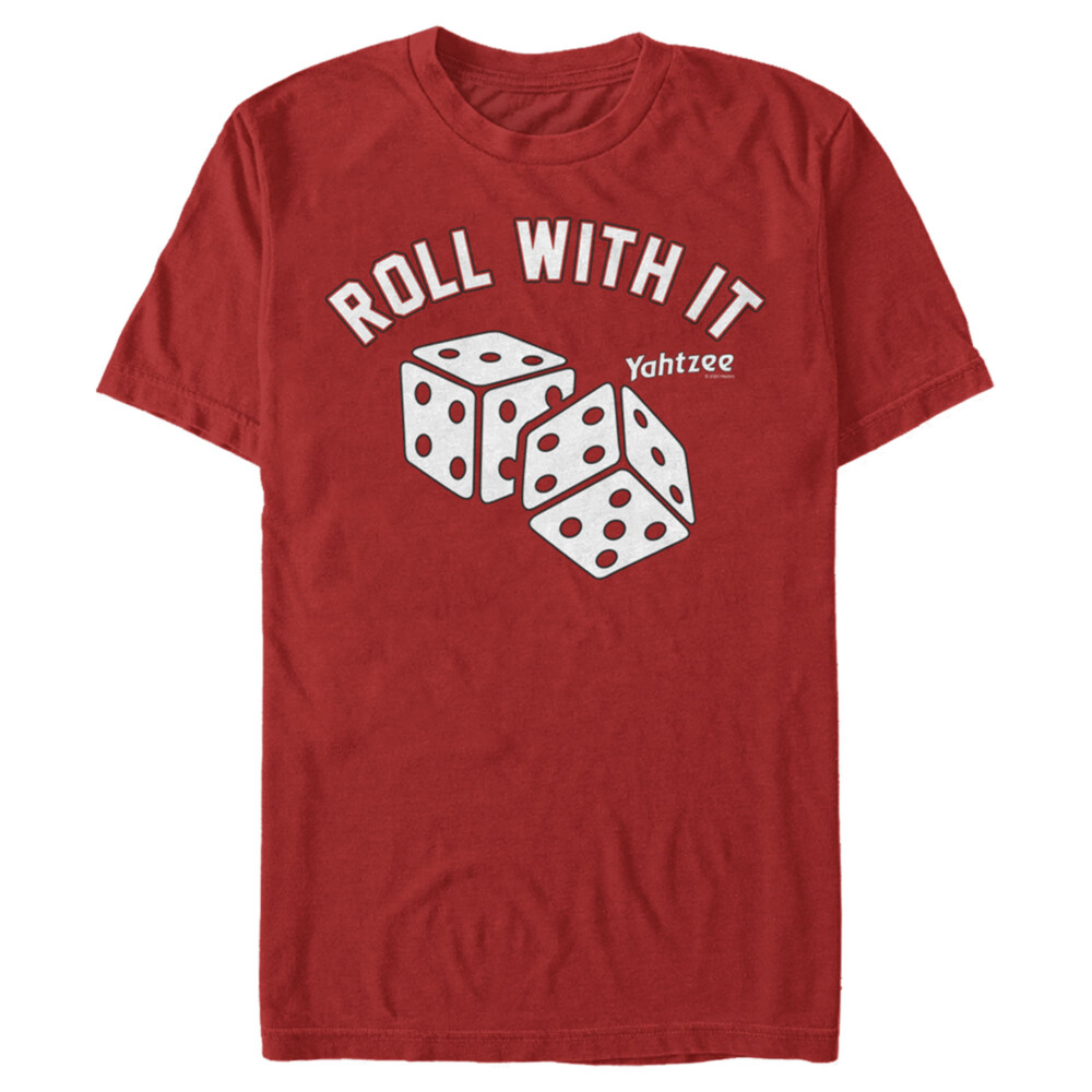 Men's Yahtzee Roll With It  Adult T-Shirt
